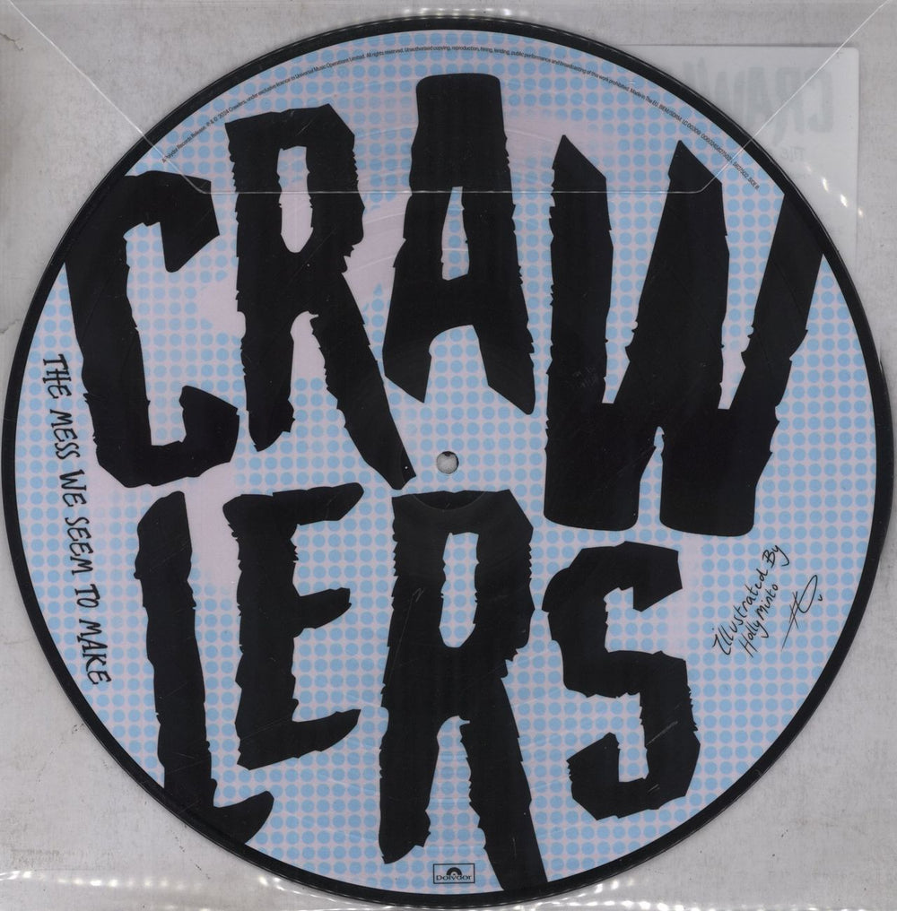 Crawlers The Mess We Seem to Make UK picture disc LP (vinyl picture disc album) 602458275001