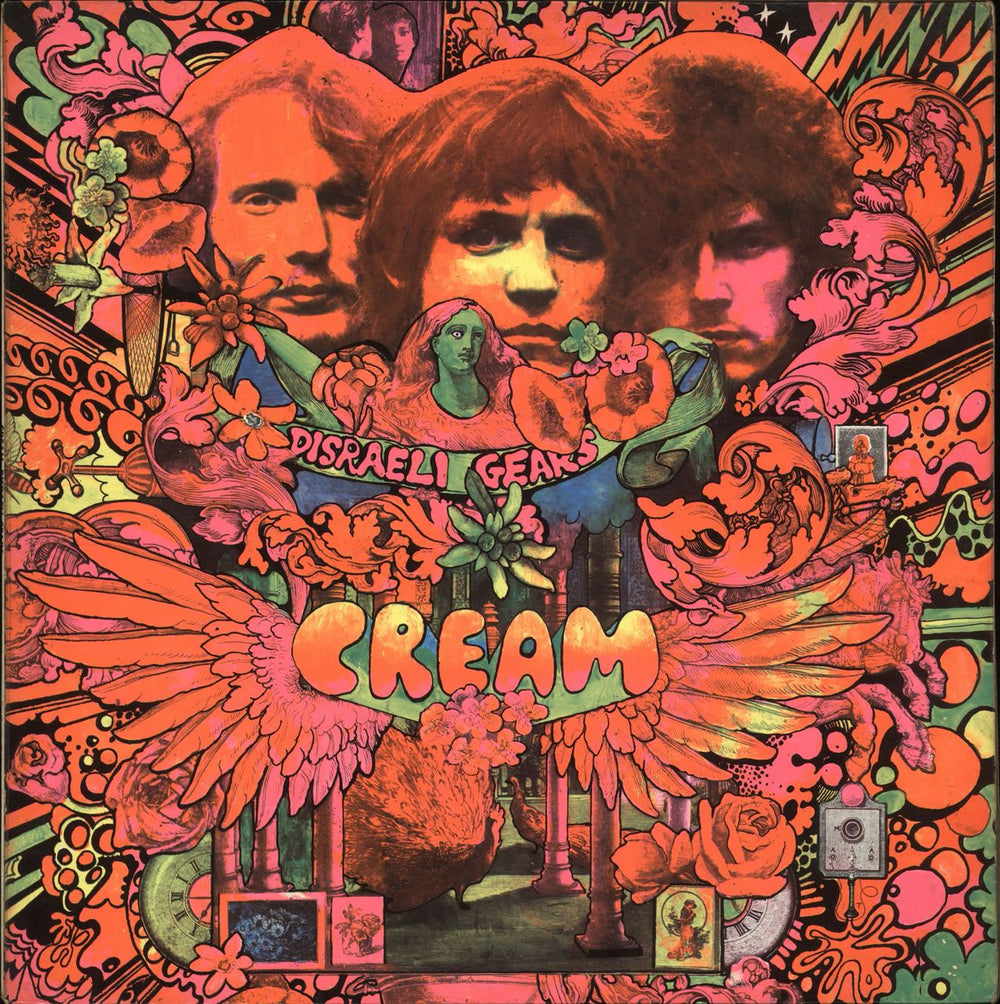 Cream Disraeli Gears - 1st - VG UK vinyl LP album (LP record) 594003