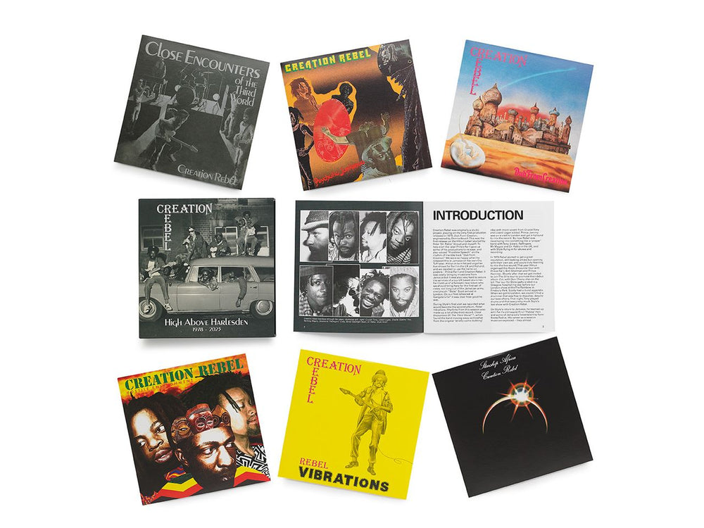 Creation Rebel High Above Harlesden 1978 - 2023 UK CD Album Box Set C7XDXHI841738