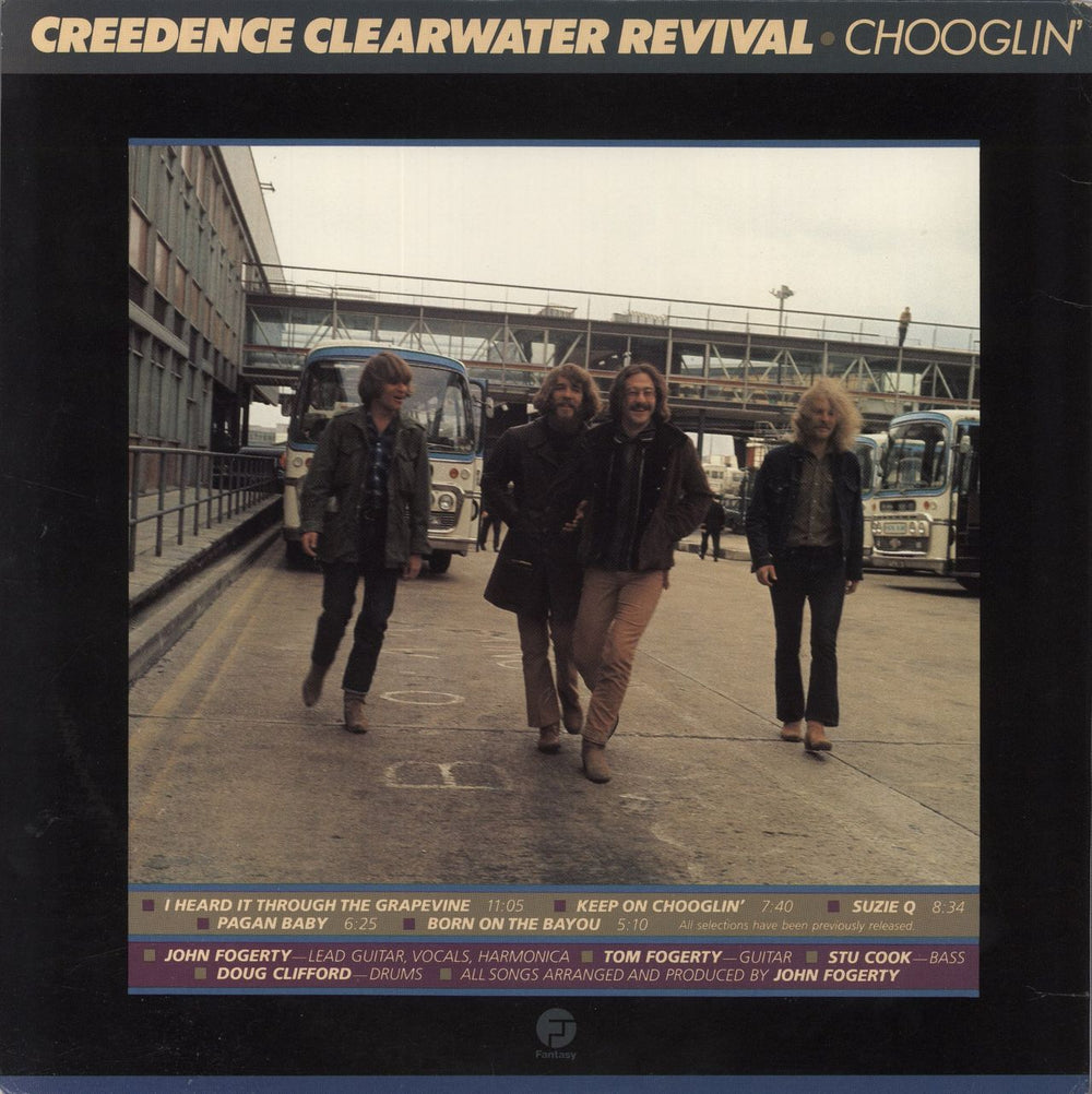 Creedence Clearwater Revival Chooglin' US vinyl LP album (LP record)