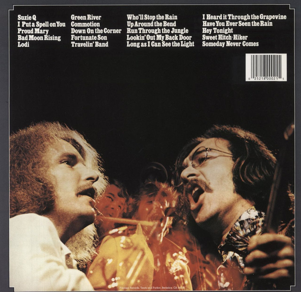 Creedence Clearwater Revival Chronicle: The 20 Greatest Hits US 2-LP vinyl record set (Double LP Album) 025218000215