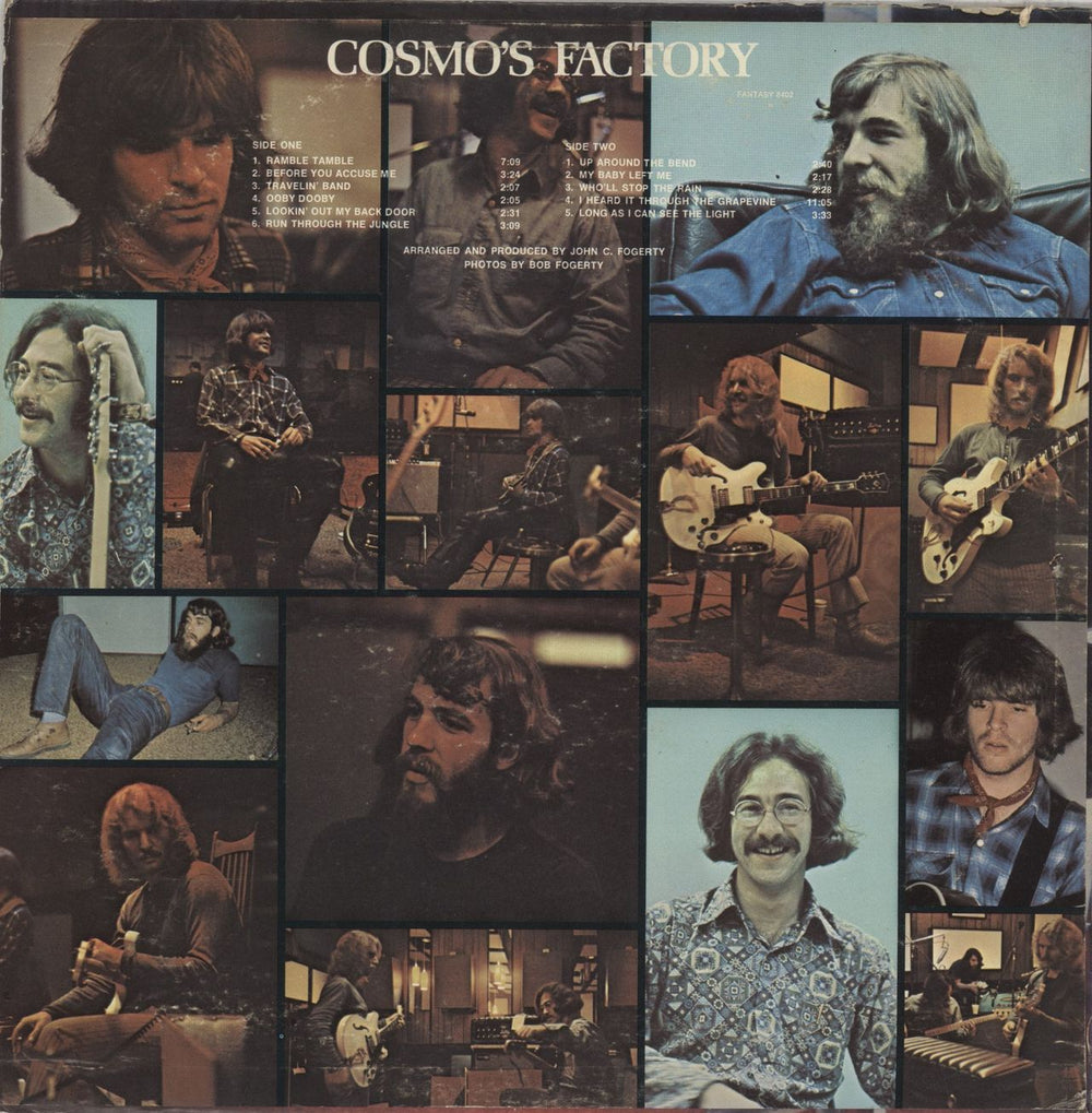 Creedence Clearwater Revival Cosmo's Factory - VG/EX US vinyl LP album (LP record)