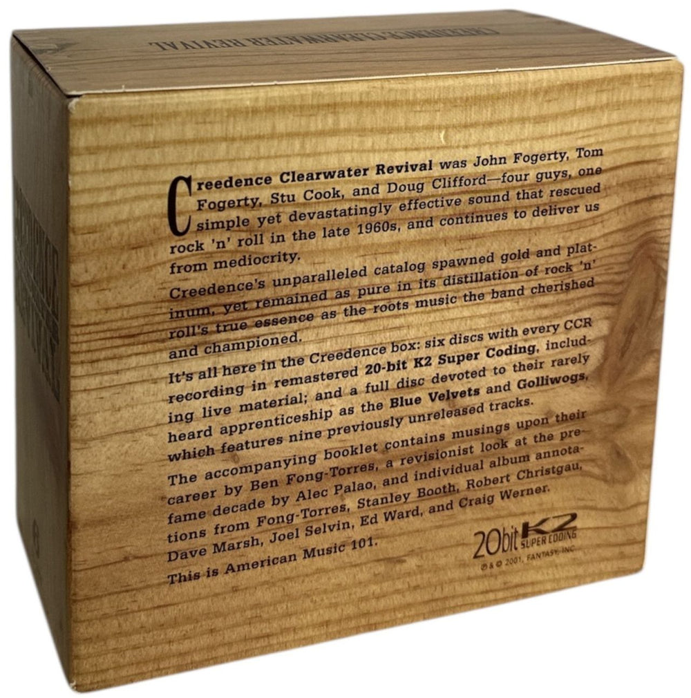 Creedence Clearwater Revival Creedence Clearwater Revival US CD Album Box Set 025218443425