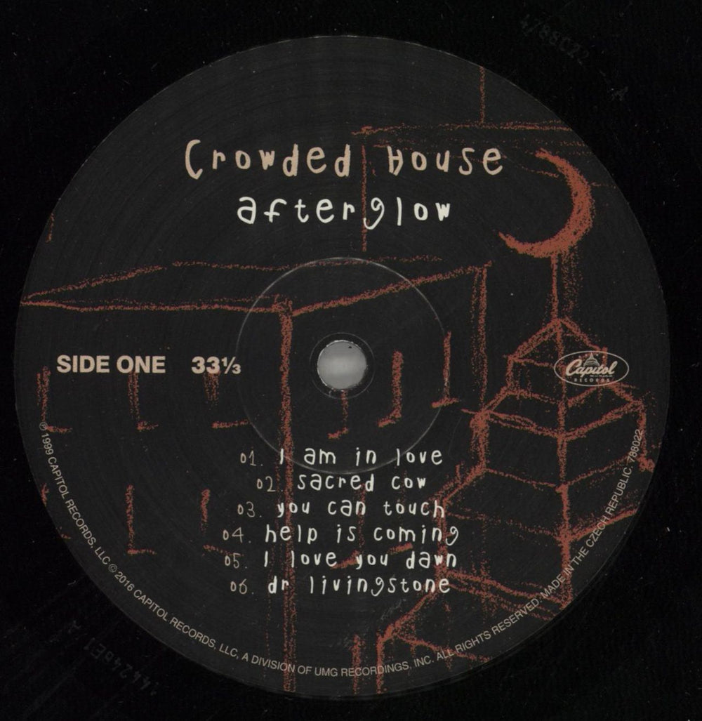Crowded House Afterglow - 180 Gram Vinyl UK vinyl LP album (LP record) CRDLPAF868692