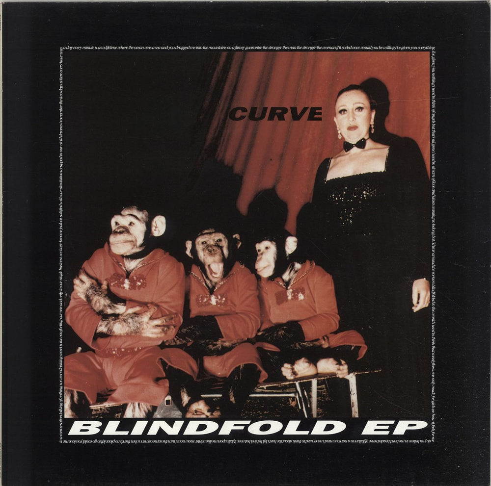 Curve Blindfold EP UK 12" vinyl single (12 inch record / Maxi-single) ANXT27