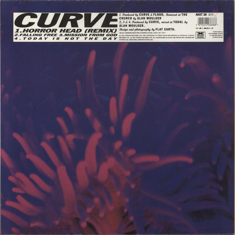 Curve Horror Head - EX UK 12" vinyl single (12 inch record / Maxi-single) 5019224038688