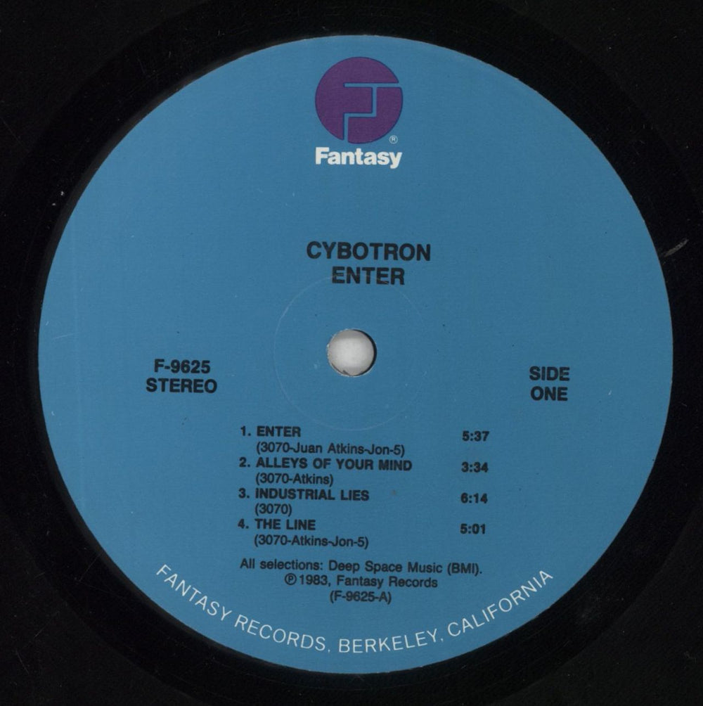 Cybotron Enter US vinyl LP album (LP record) 80HLPEN856385