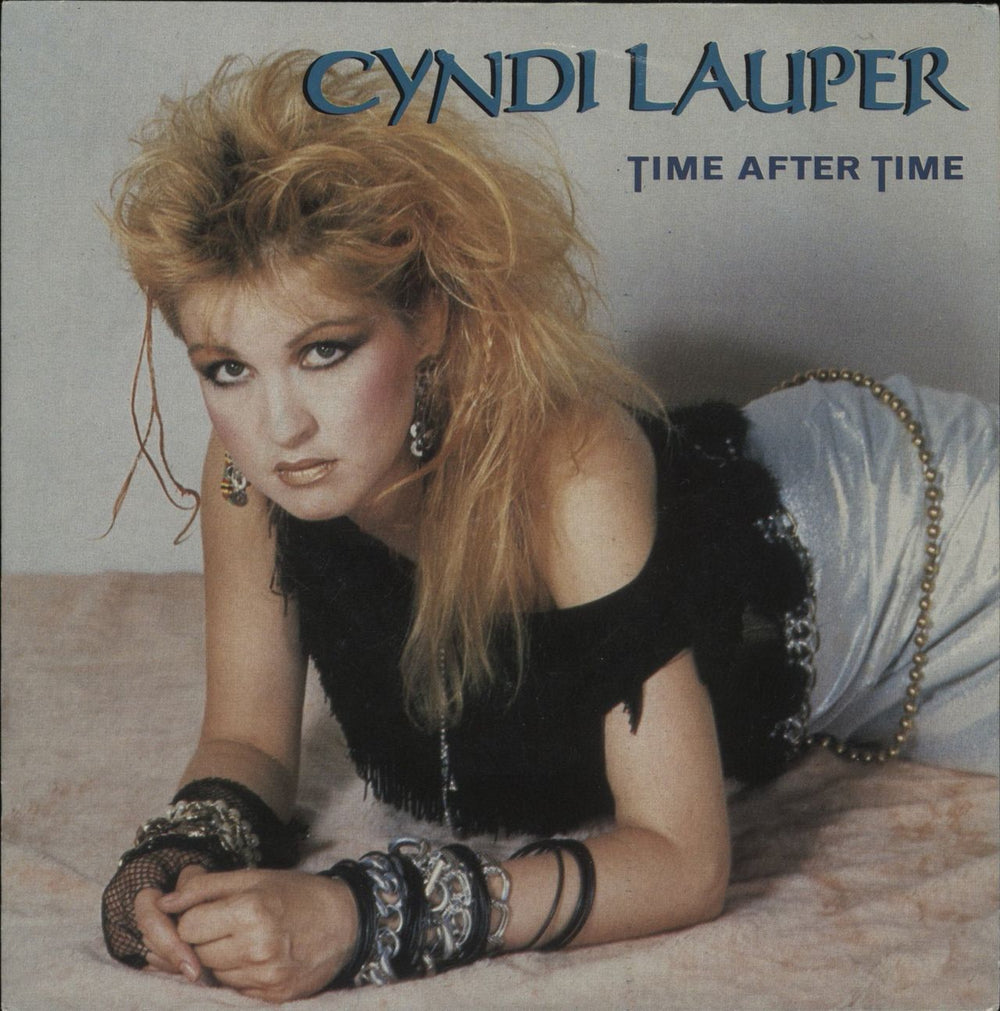 Cyndi Lauper Time After Time Dutch 7" vinyl single (7 inch record / 45) A4290
