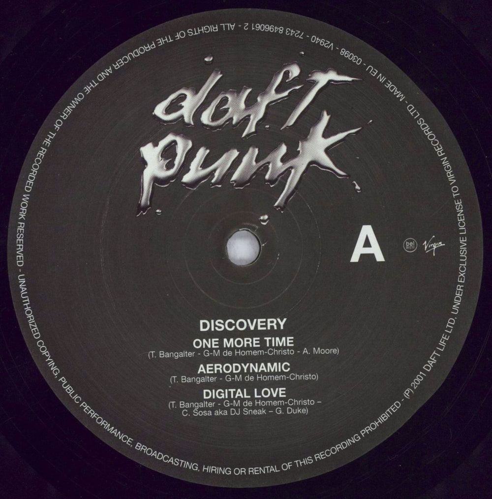 Daft Punk Discovery - 1st UK 2-LP vinyl record set (Double LP Album) DFP2LDI749645