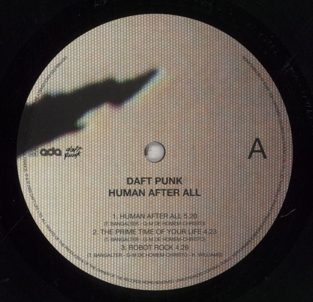Daft Punk Human After All UK 2-LP vinyl record set (Double LP Album) DFP2LHU855484