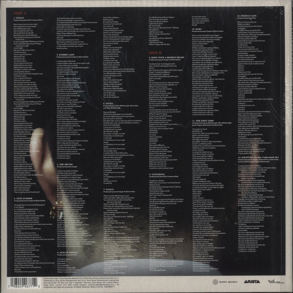 Damiano David Funny Little Fears - Zoetrope Picture Disc + Autographed Art Card - Sealed UK picture disc LP (vinyl picture disc album) 198029067712