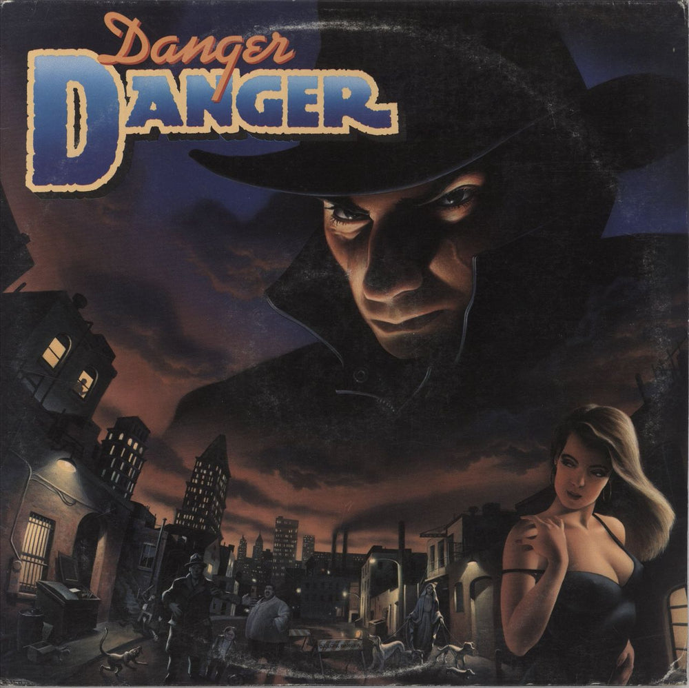 Danger Danger Danger Danger - 1st US vinyl LP album (LP record) FZ44342