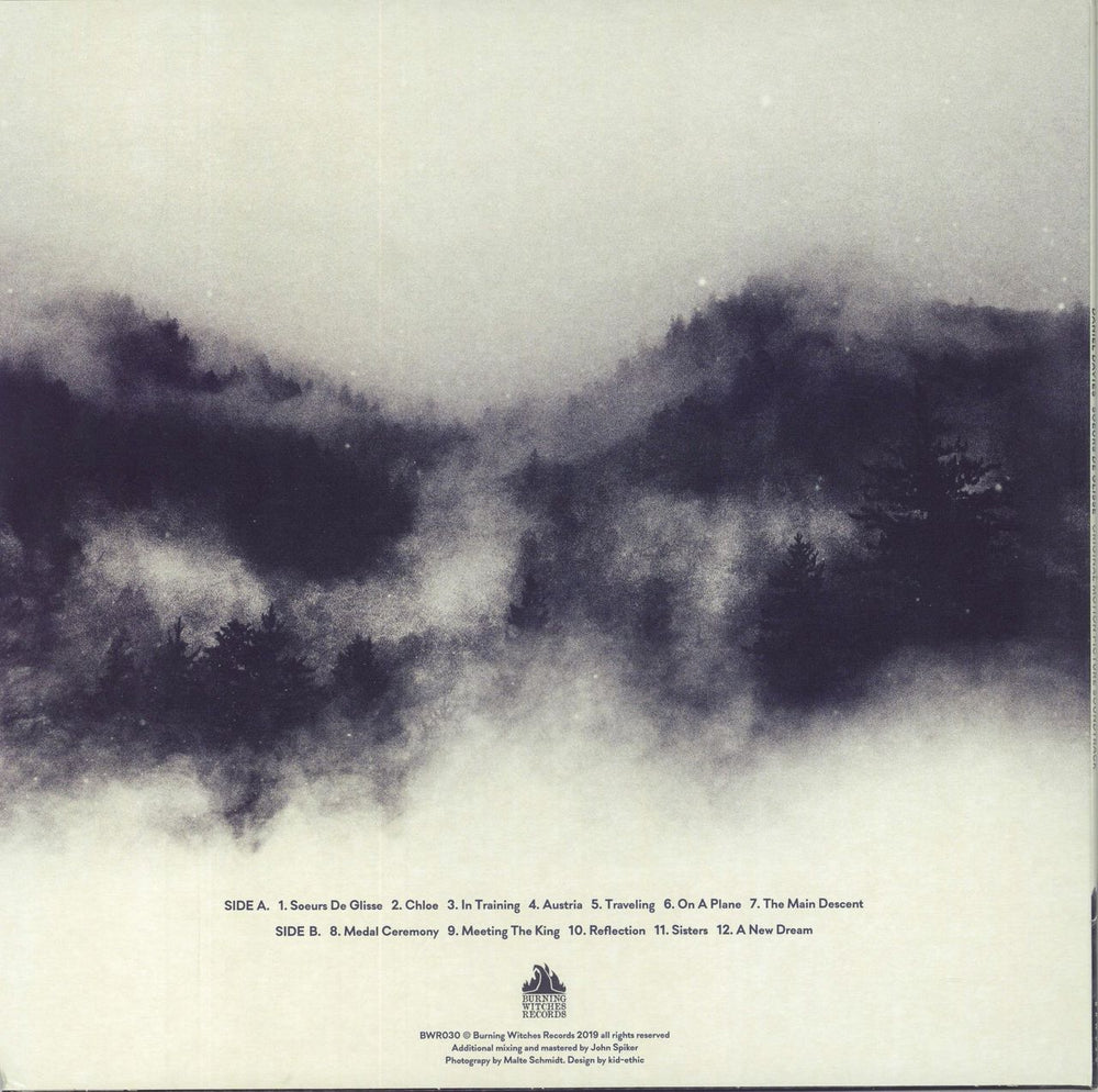 Daniel Davies Soeurs De Glisse - Clear w/ Red & Yellow Splatter Vinyl UK 12" vinyl single (12 inch record / Maxi-single) 5057805433958