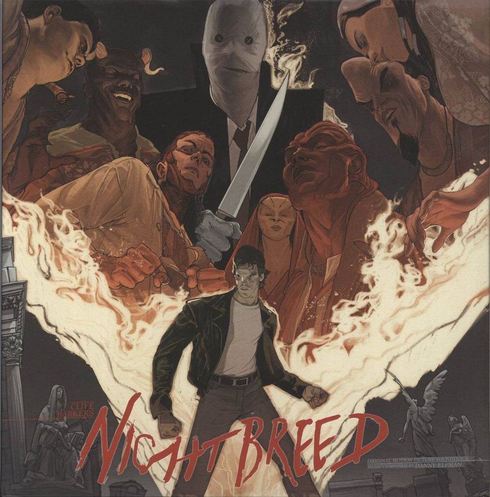 Danny Elfman Clive Barker's Nightbreed - Peloquin Vinyl US vinyl LP album (LP record) WW007