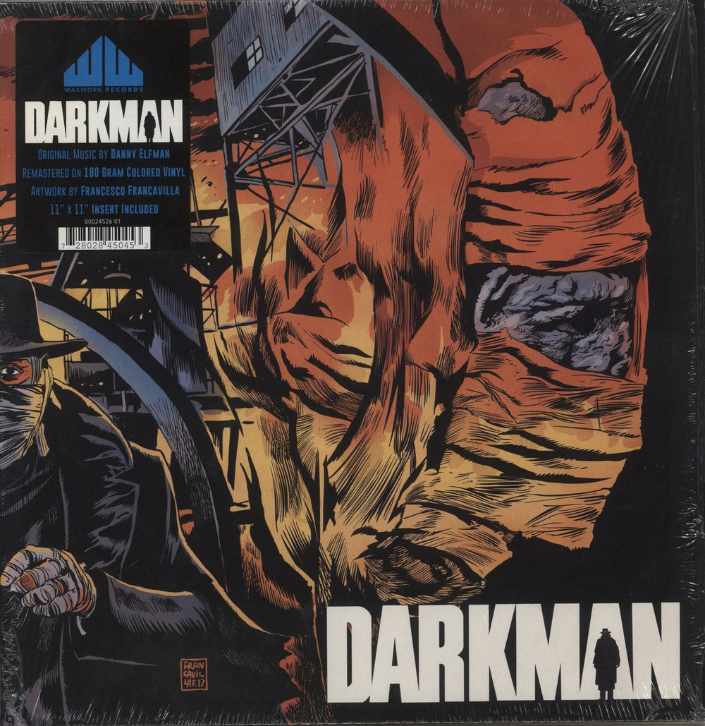 Danny Elfman Darkman - 180gm Pink Marbled Vinyl US vinyl LP album (LP record) WW036