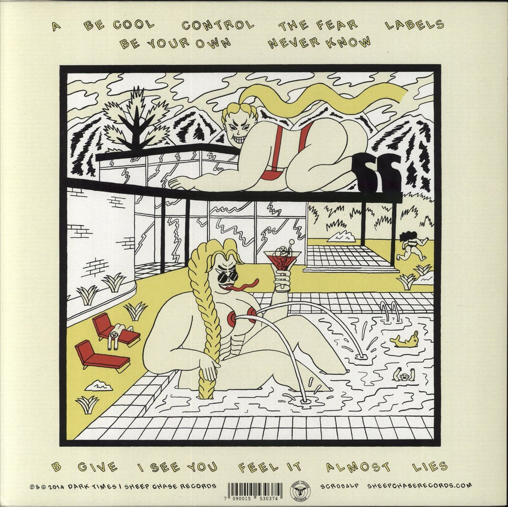 Dark Times Give + Bonus CD Norwegian vinyl LP album (LP record) 7090015530374