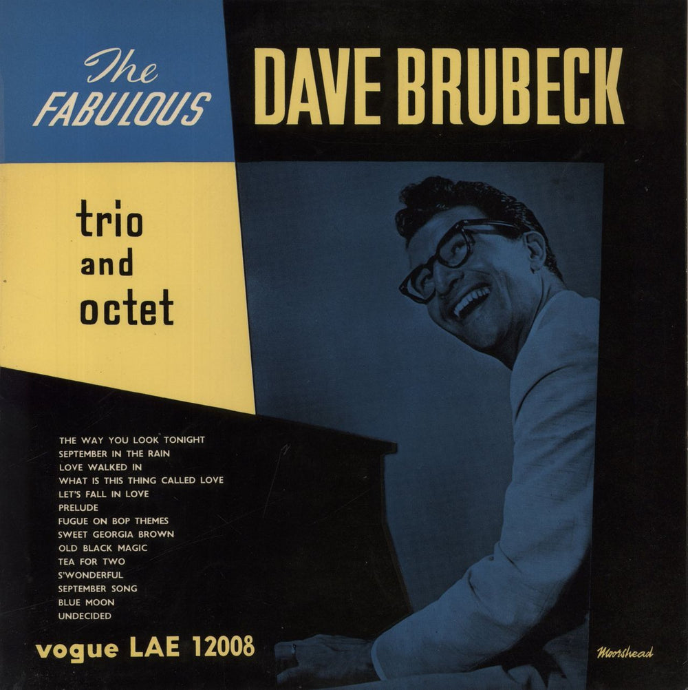 Dave Brubeck The Fabulous Dave Brubeck Trio & Octet - 1st UK vinyl LP album (LP record) LAE12008