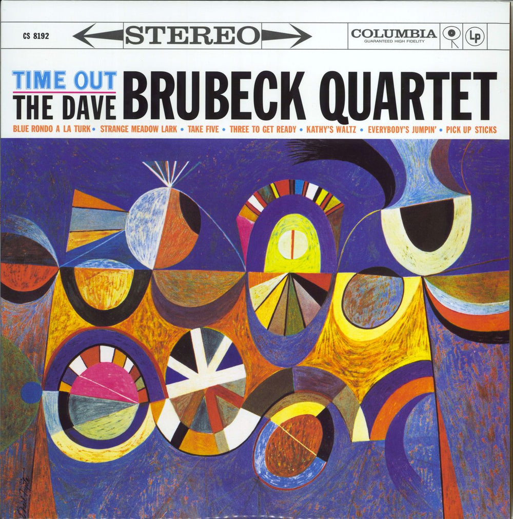 Dave Brubeck Time Out - 200g US 2-LP vinyl record set (Double LP Album) APJ8192-45