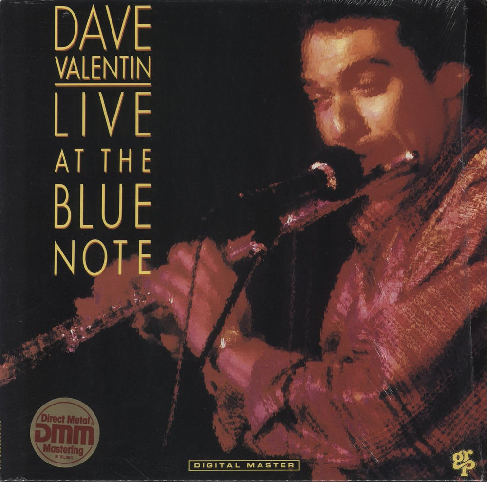 Dave Valentin Live At The Blue Note Swiss vinyl LP album (LP record) GRP-A-9568