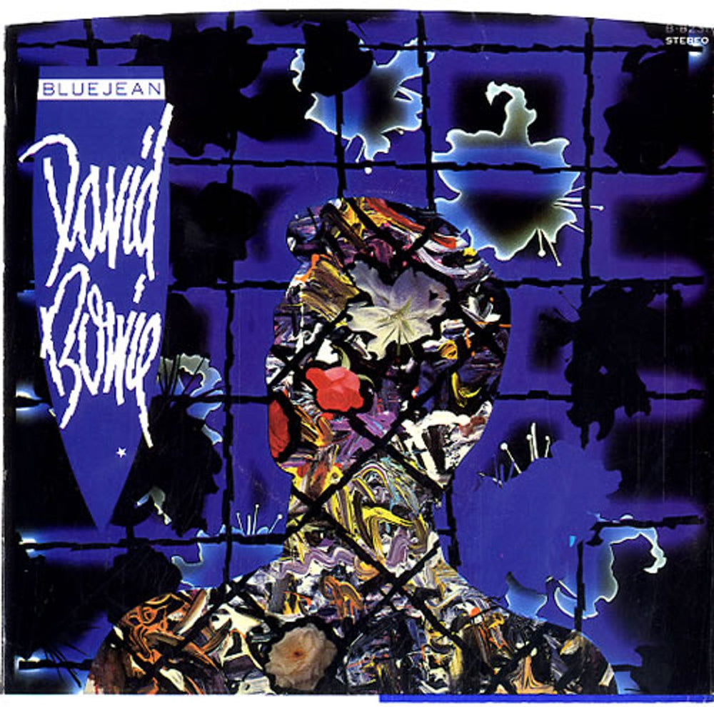 David Bowie Blue Jean - Blue Vinyl US 7" vinyl single (7 inch record / 45) B8231