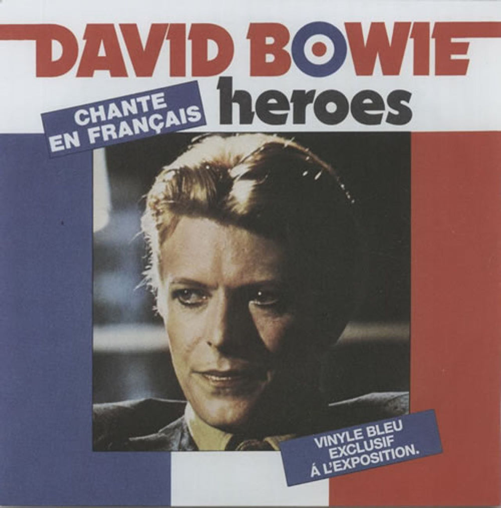 David Bowie Heroes French 7" vinyl single (7 inch record / 45) DBISF2015