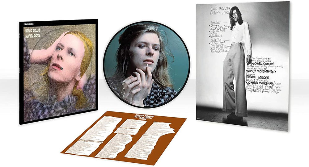 David Bowie Hunky Dory - 50th Anniversary - Sealed UK picture disc LP (vinyl picture disc album) DBHDPD1971