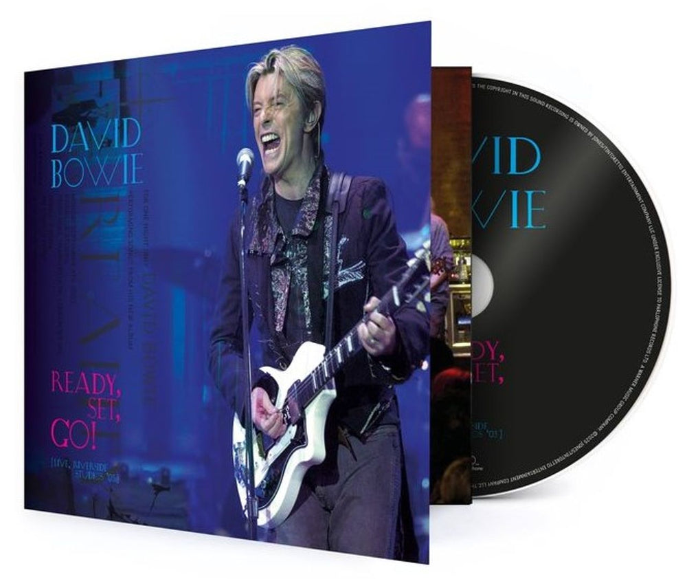 David Bowie Ready, Set, Go! [Live, Riverside Studios 03] - RSD 2025 - Sealed UK CD album (CDLP) BOWCDRE861871