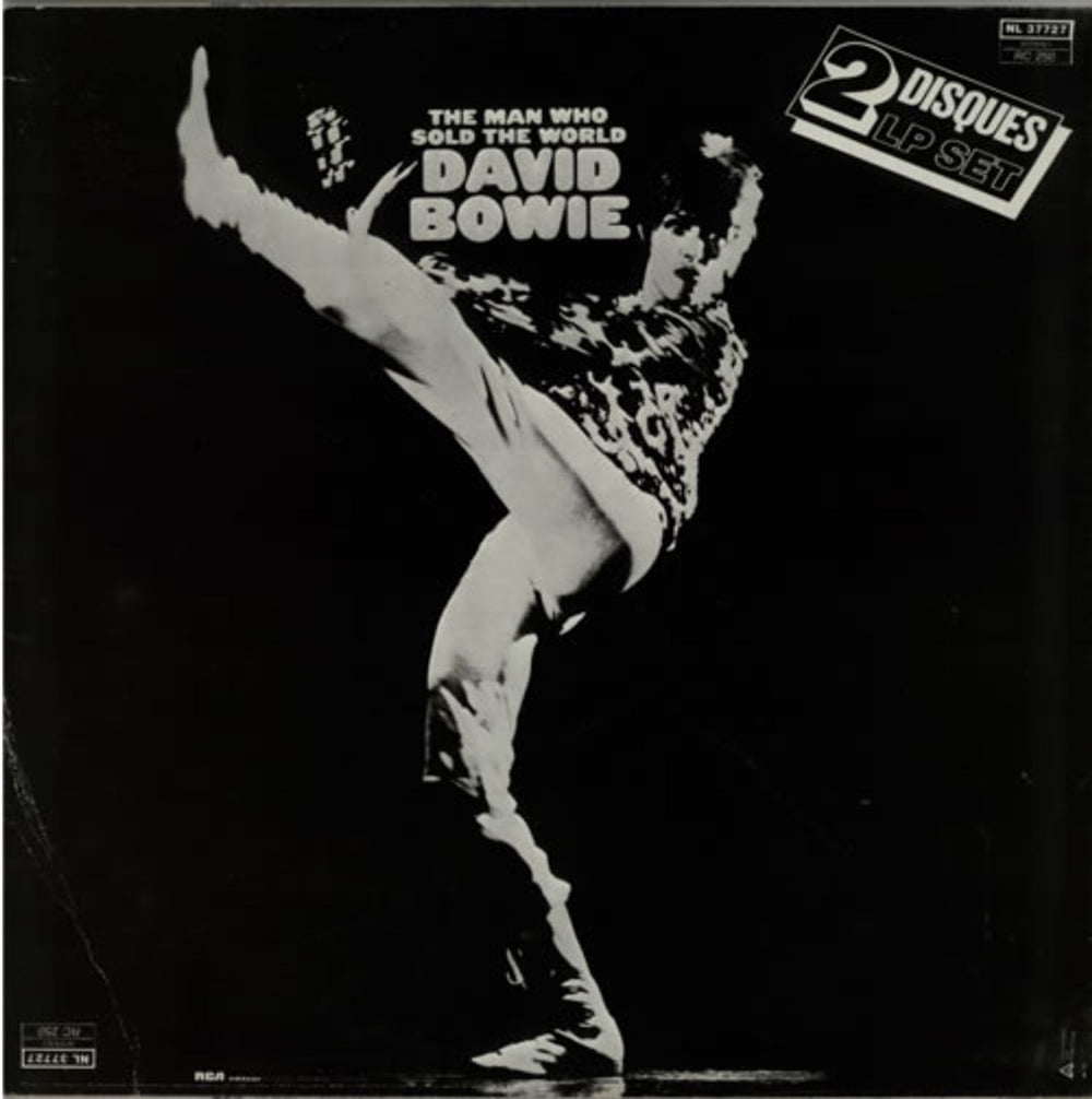 David Bowie Space Oddity / The Man Who Sold The World French 2-LP vinyl record set (Double LP Album) BOW2LSP602265
