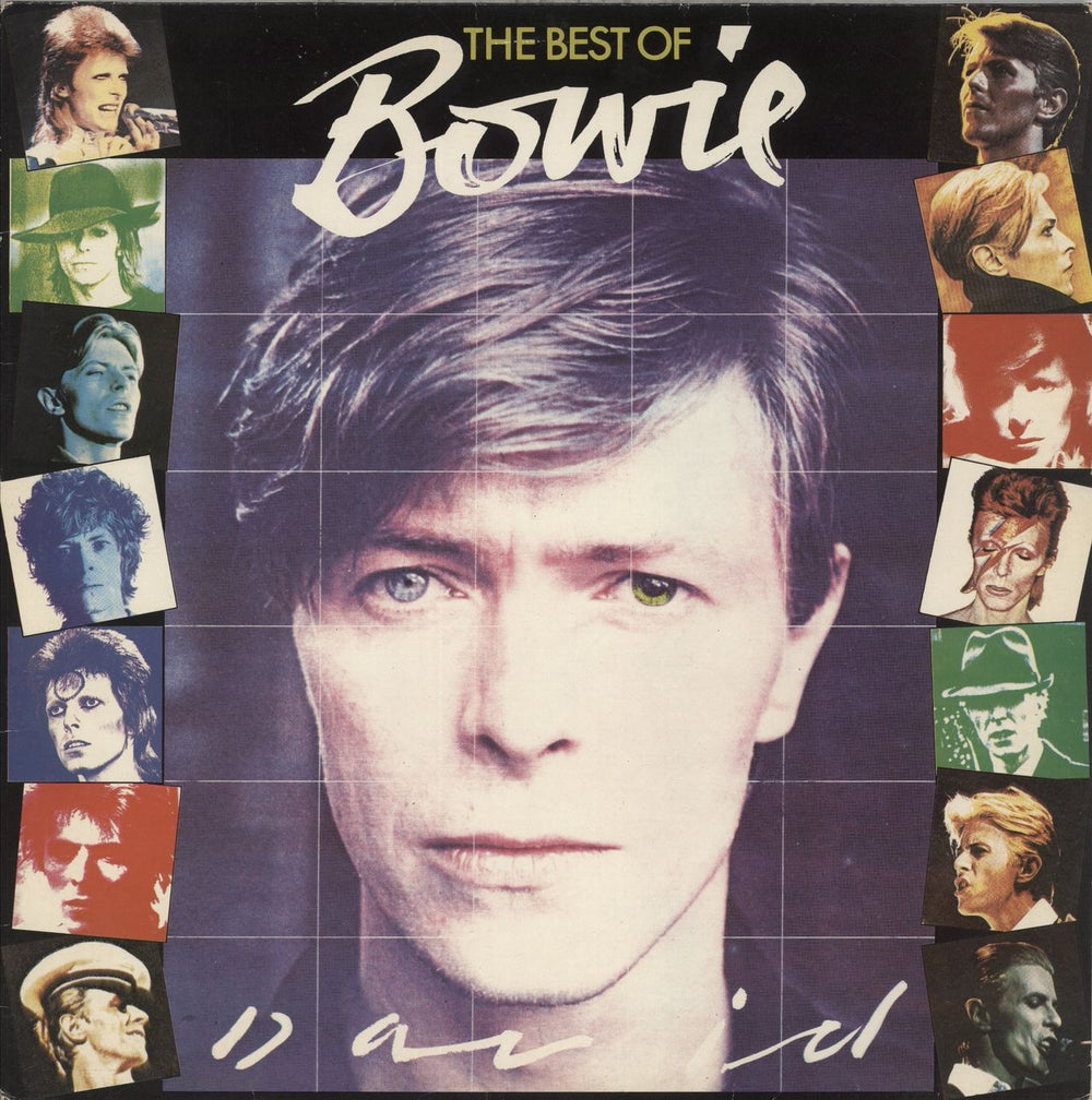 David Bowie The Best Of Bowie Swedish vinyl LP album (LP record) NS4119