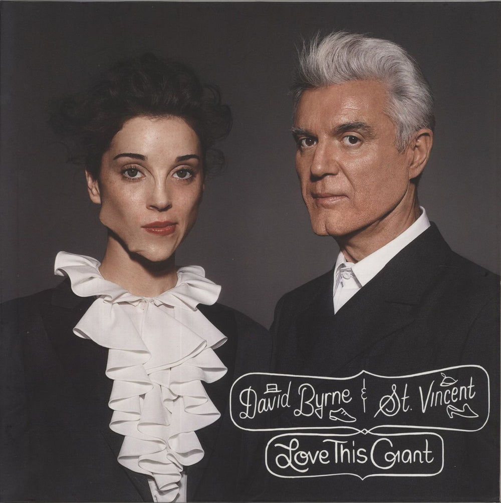 David Byrne Love This Giant UK vinyl LP album (LP record) CAD3231