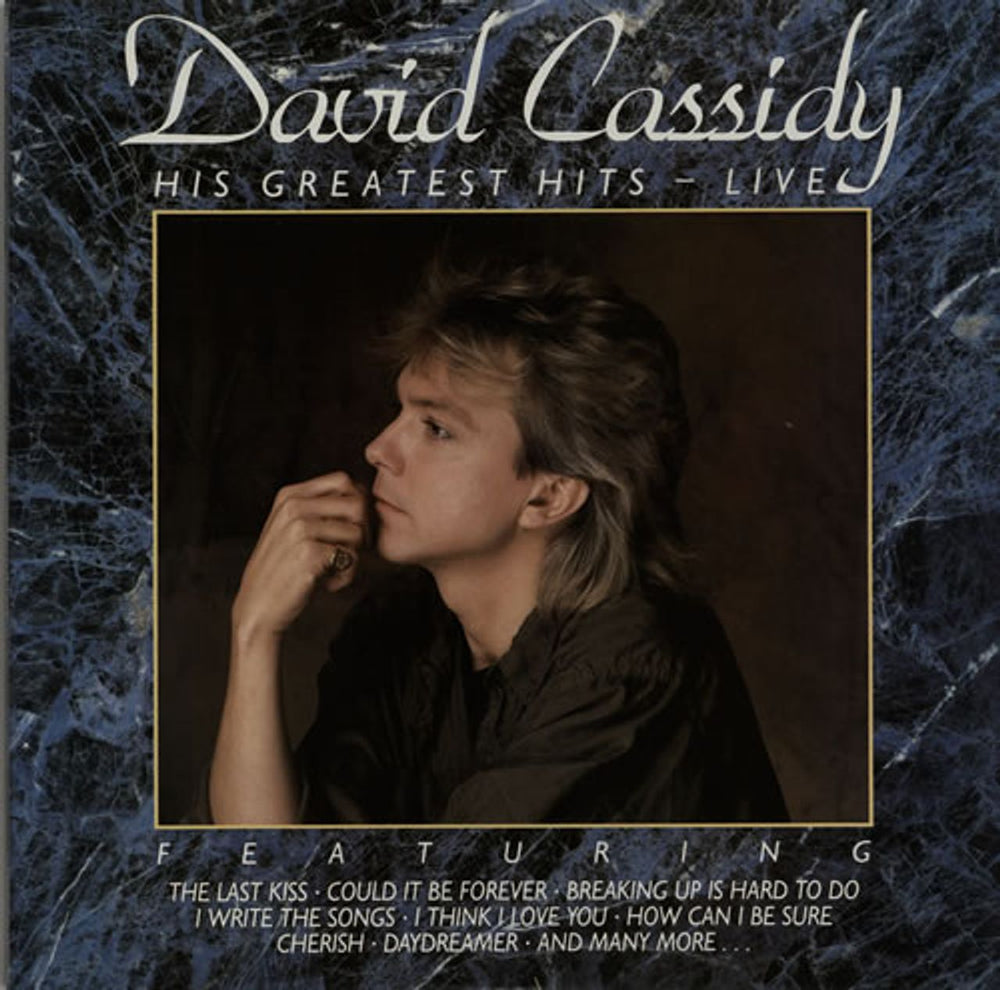 David Cassidy His Greatest Hits - Live UK 2-LP vinyl record set (Double LP Album) TRACK3