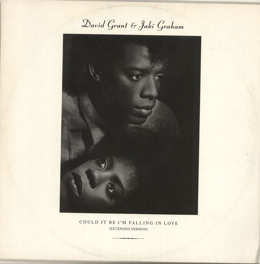 David Grant Could It Be I'm Falling In Love UK 12" vinyl single (12 inch record / Maxi-single) GRANX6