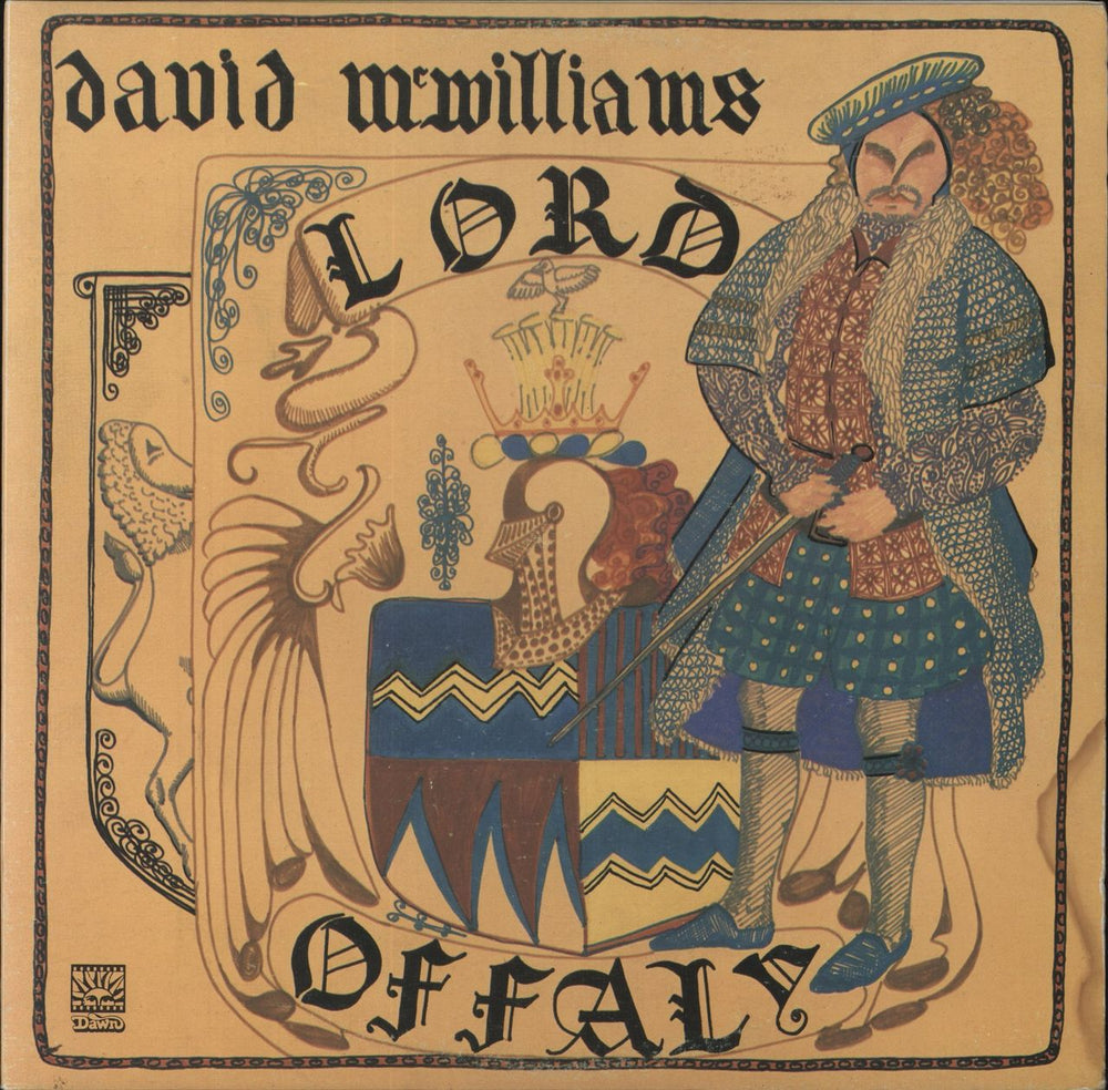 David McWilliams Lord Offaly - EX UK vinyl LP album (LP record) DNLS3039