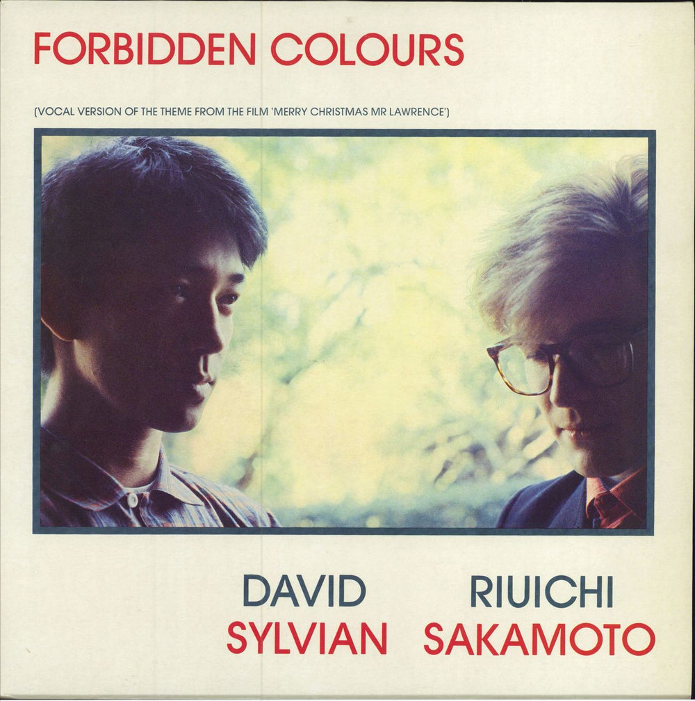 David Sylvian Forbidden Colours - EX UK 12" vinyl single (12 inch record / Maxi-single) VS601-12