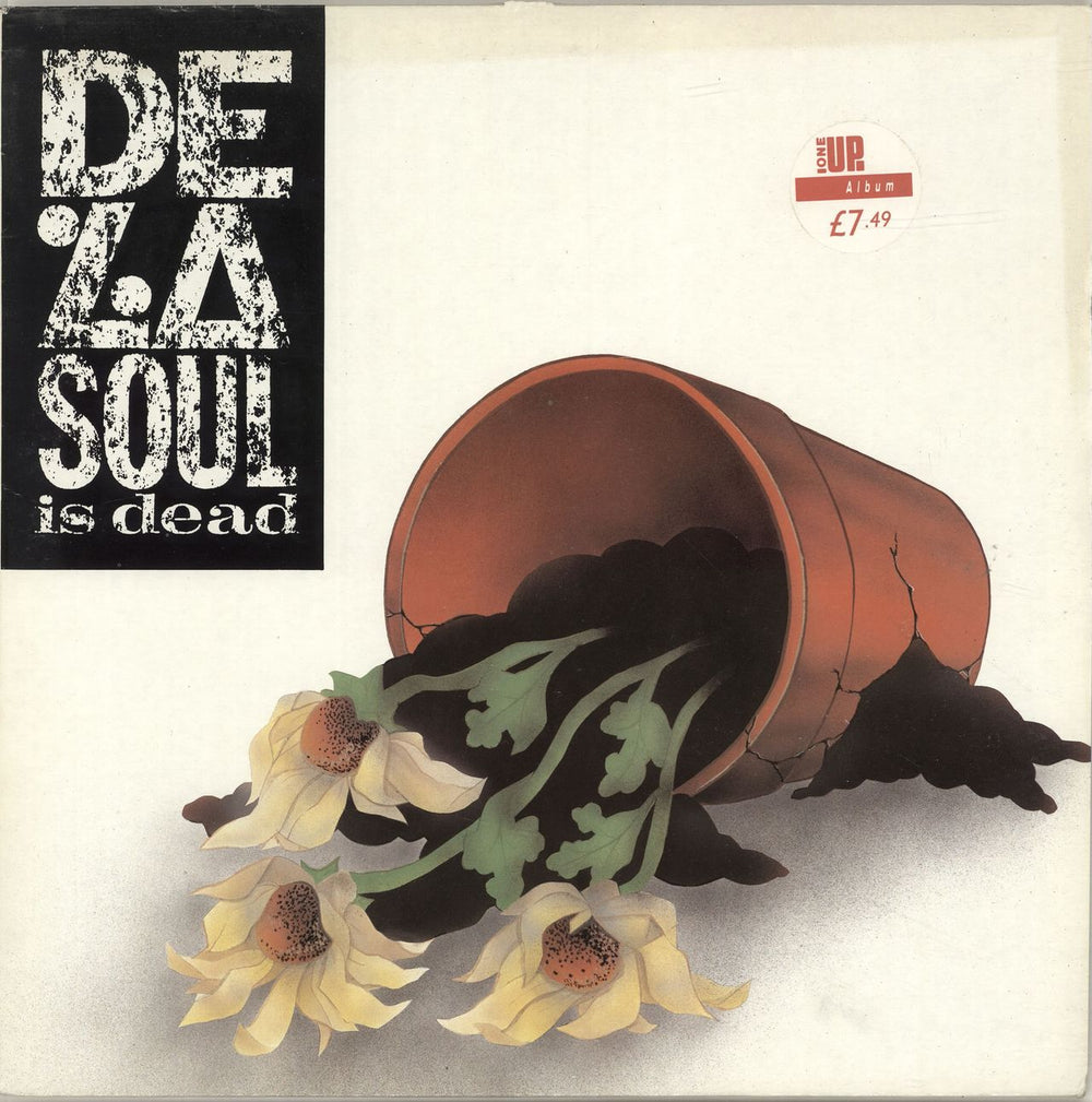 De La Soul De La Soul Is Dead UK vinyl LP album (LP record) BLRLP8