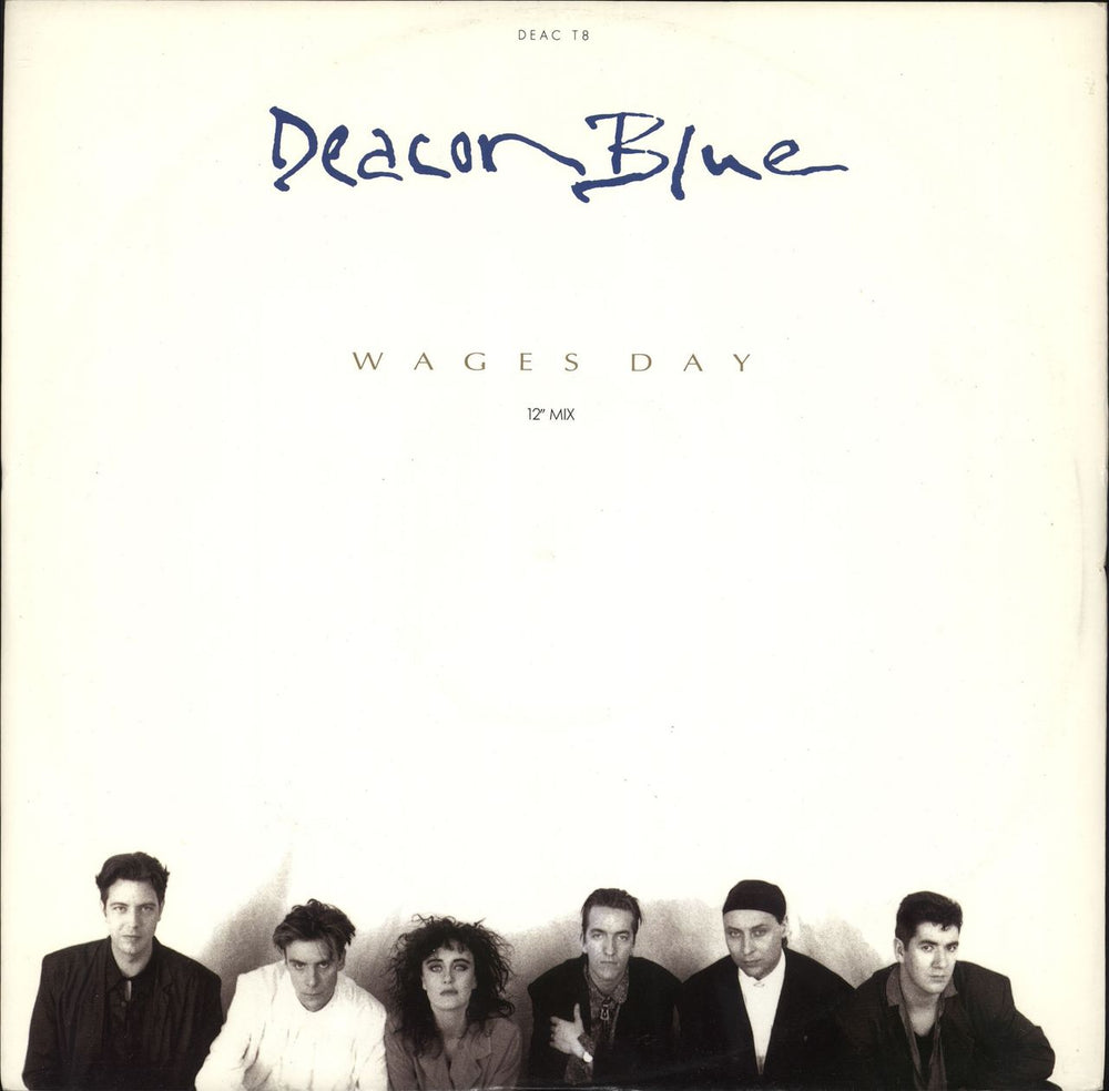 Deacon Blue Wages Day UK 12" vinyl single (12 inch record / Maxi-single) DEACT8