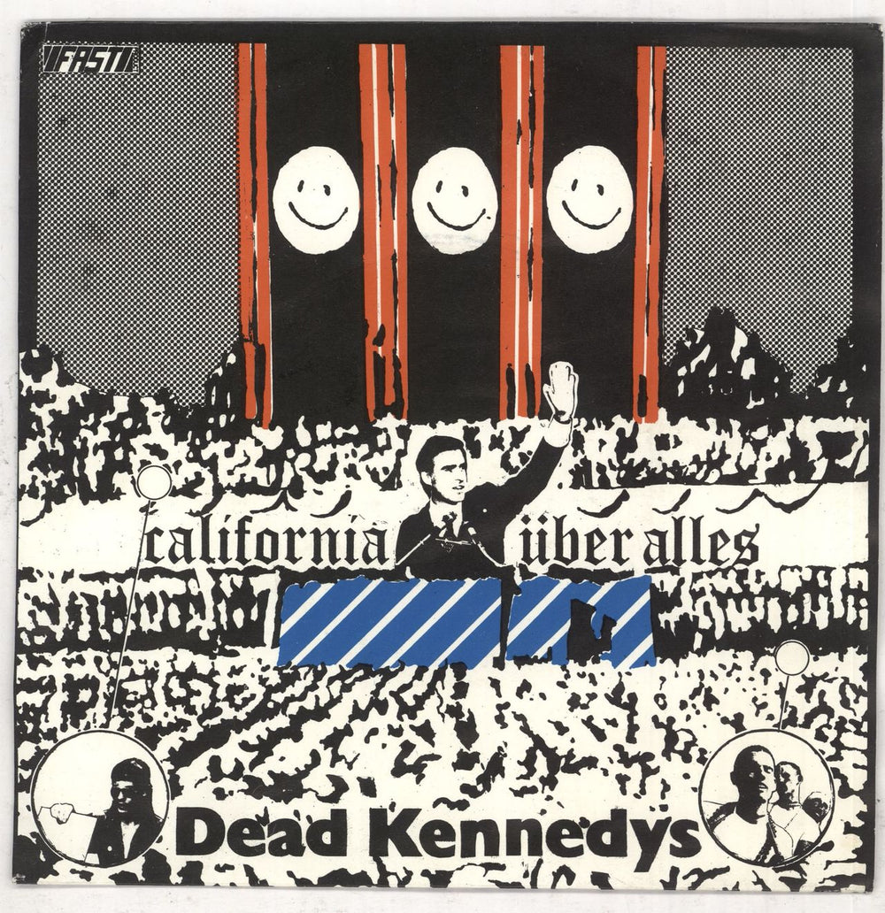 Dead Kennedys California Über Alles - 1st - EX UK 7" vinyl single (7 inch record / 45) FAST12