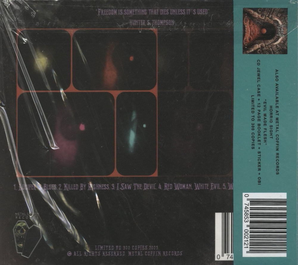 Dead Man's Grief Embrace Sorrow & Solitude Mexican CD album (CDLP) 745853002121