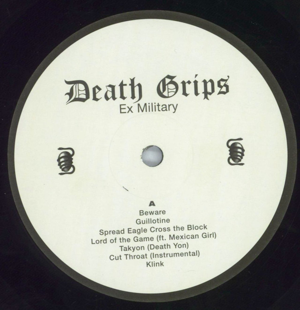 Death Grips Exmilitary US vinyl LP album (LP record) 5FBLPEX820778