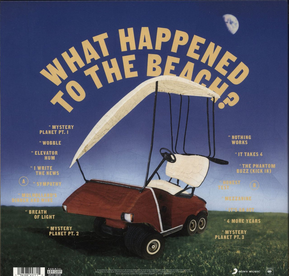 Declan McKenna What Happened To The Beach - Cow Print Picture Disc - Autographed Print UK picture disc LP (vinyl picture disc album) 196588457715