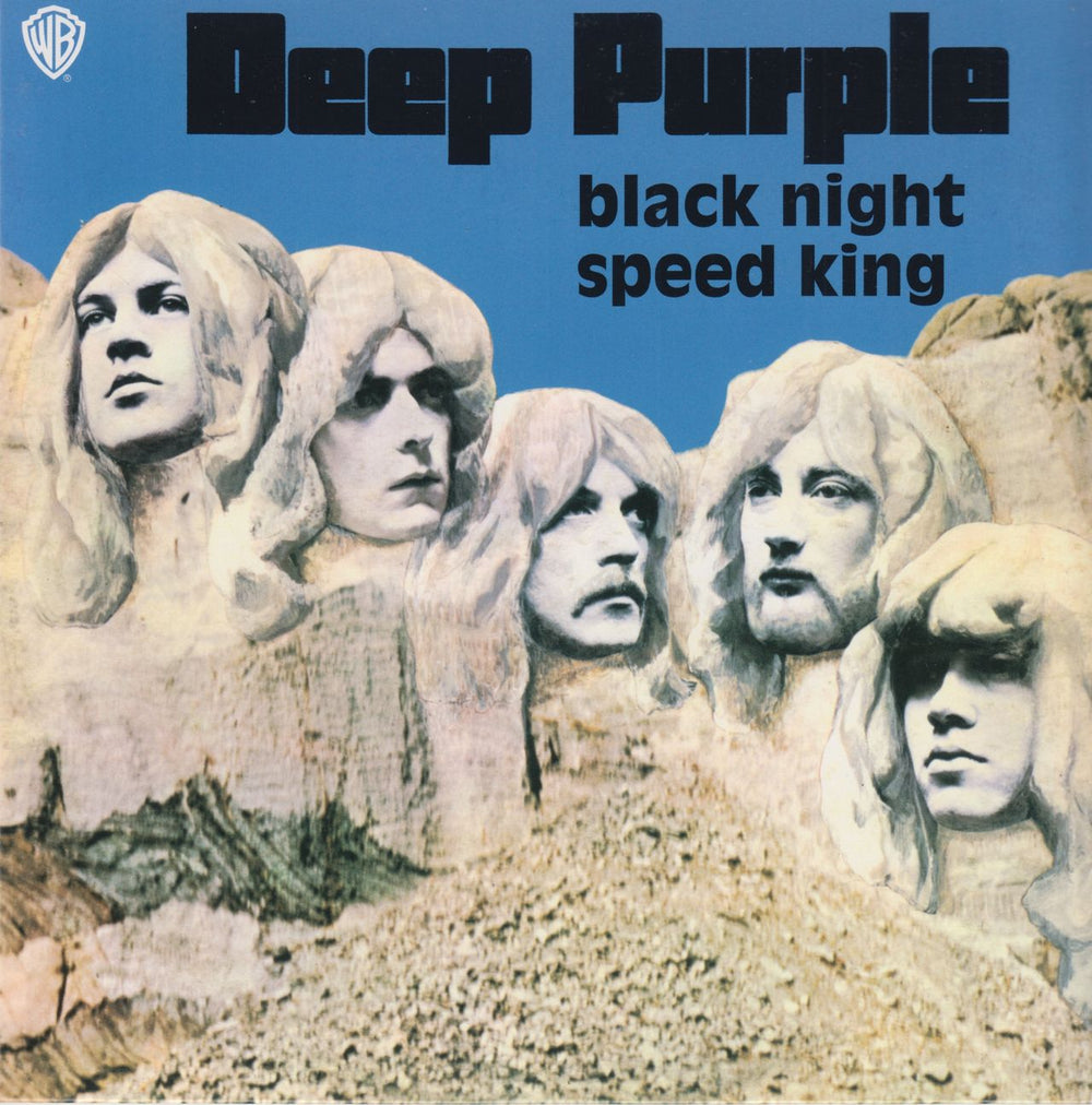 Deep Purple Black Night - RSD15 - Blue Vinyl UK 7" vinyl single (7 inch record / 45) HARSD5020