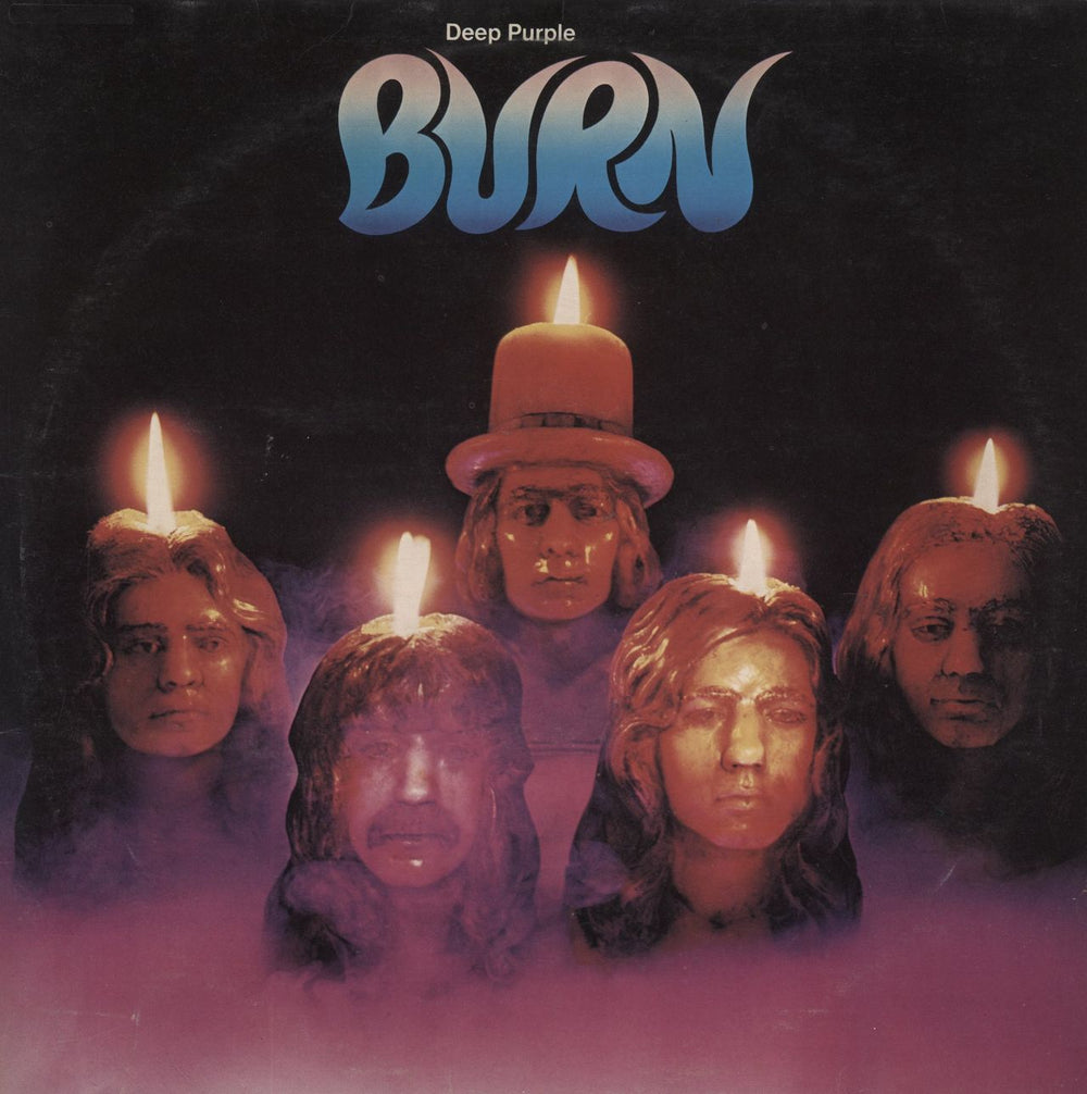 Deep Purple Burn - 1½ - VG UK vinyl LP album (LP record) TPS3505
