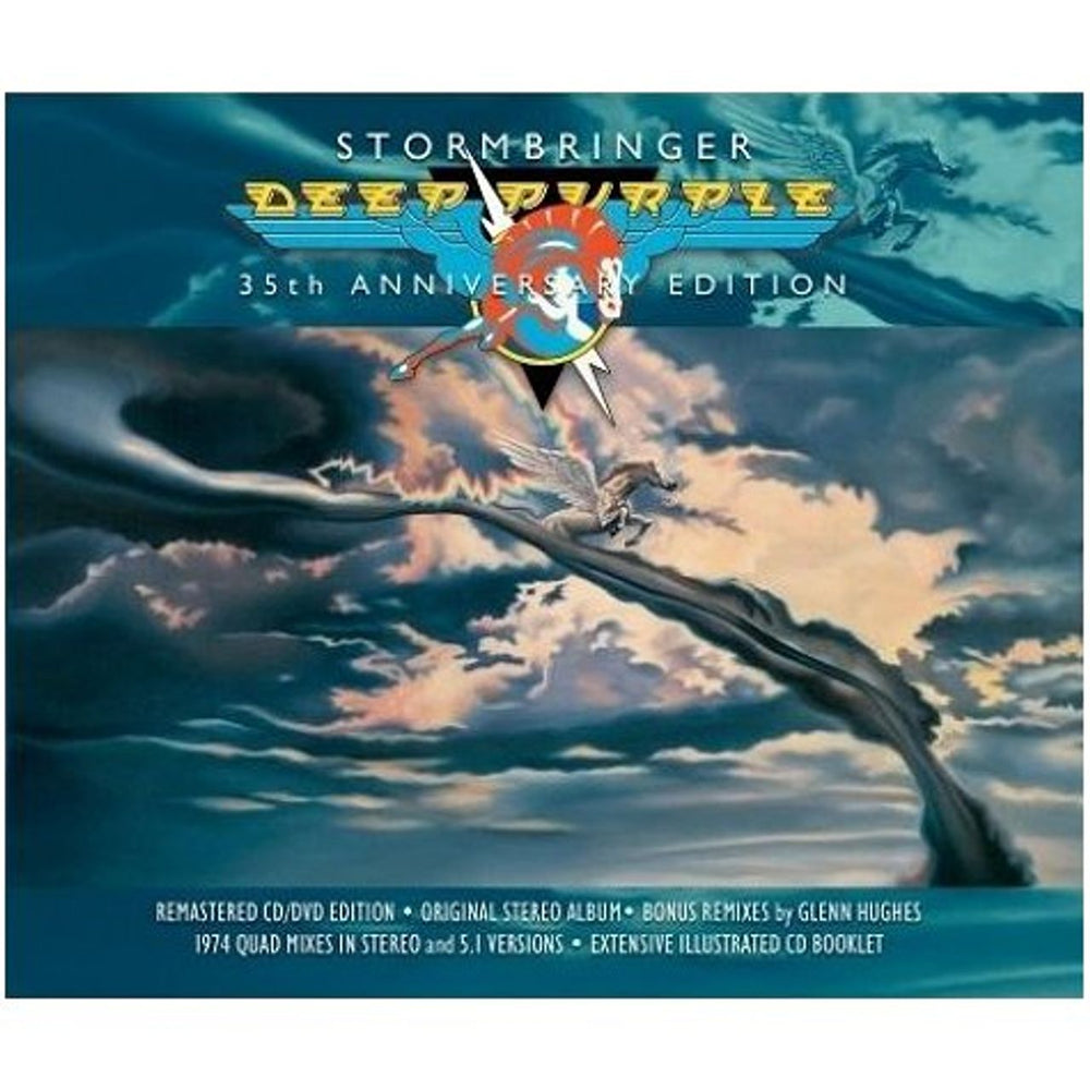 Deep Purple Stormbringer - 35th Anniversary Edition UK 2-disc CD/DVD set TPSX3508