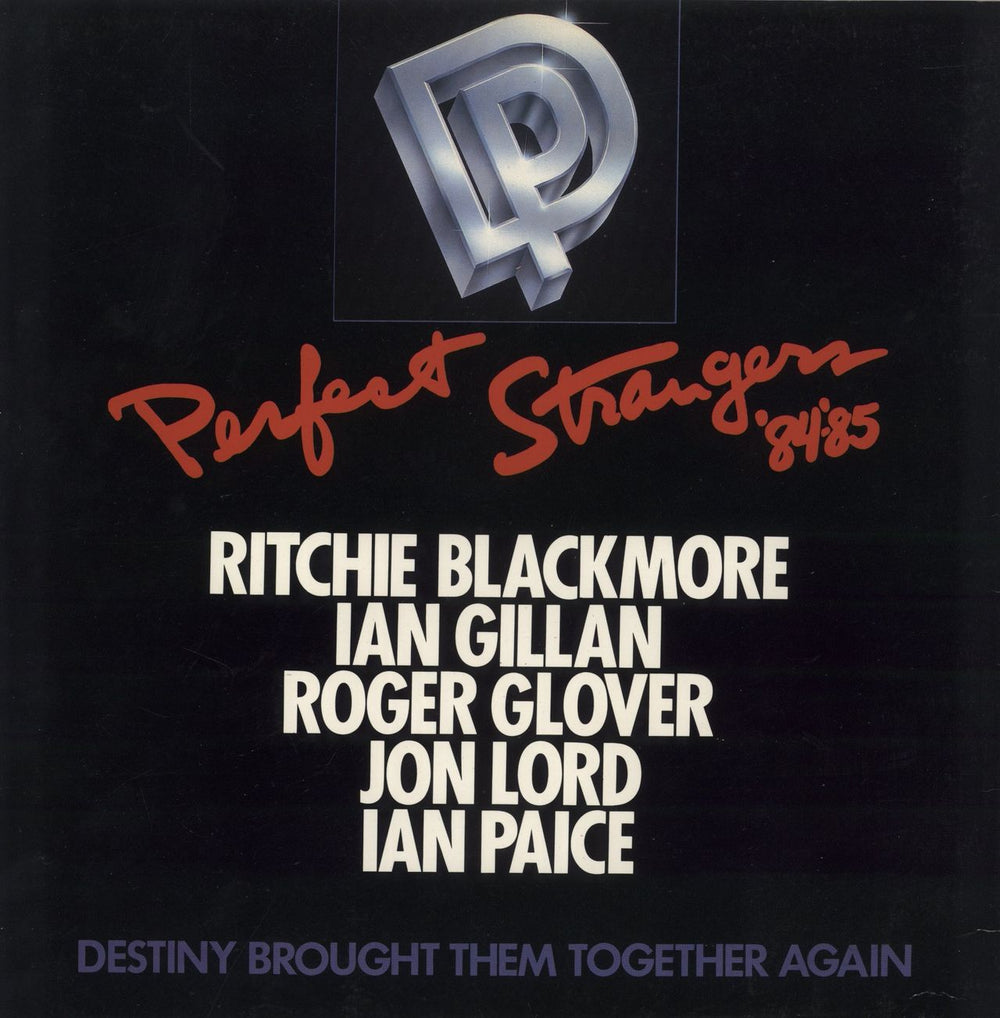 Deep Purple World Tour 1984/85 - EX UK tour programme