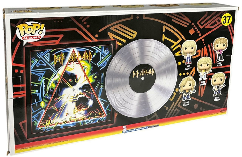 Def Leppard Def Leppard - Hysteria Full Band Set - Funko Pop! UK Toy