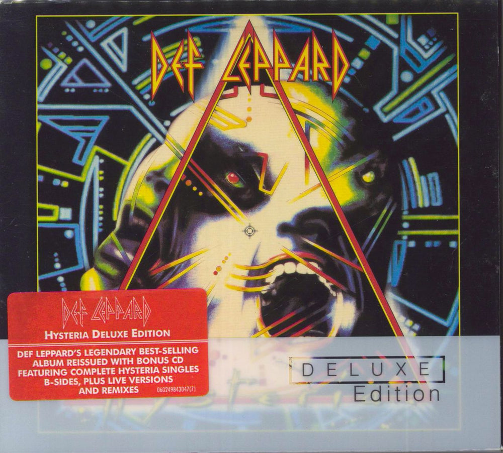 Def Leppard Hysteria - Deluxe Edition UK 2 CD album set (Double CD) 9843047