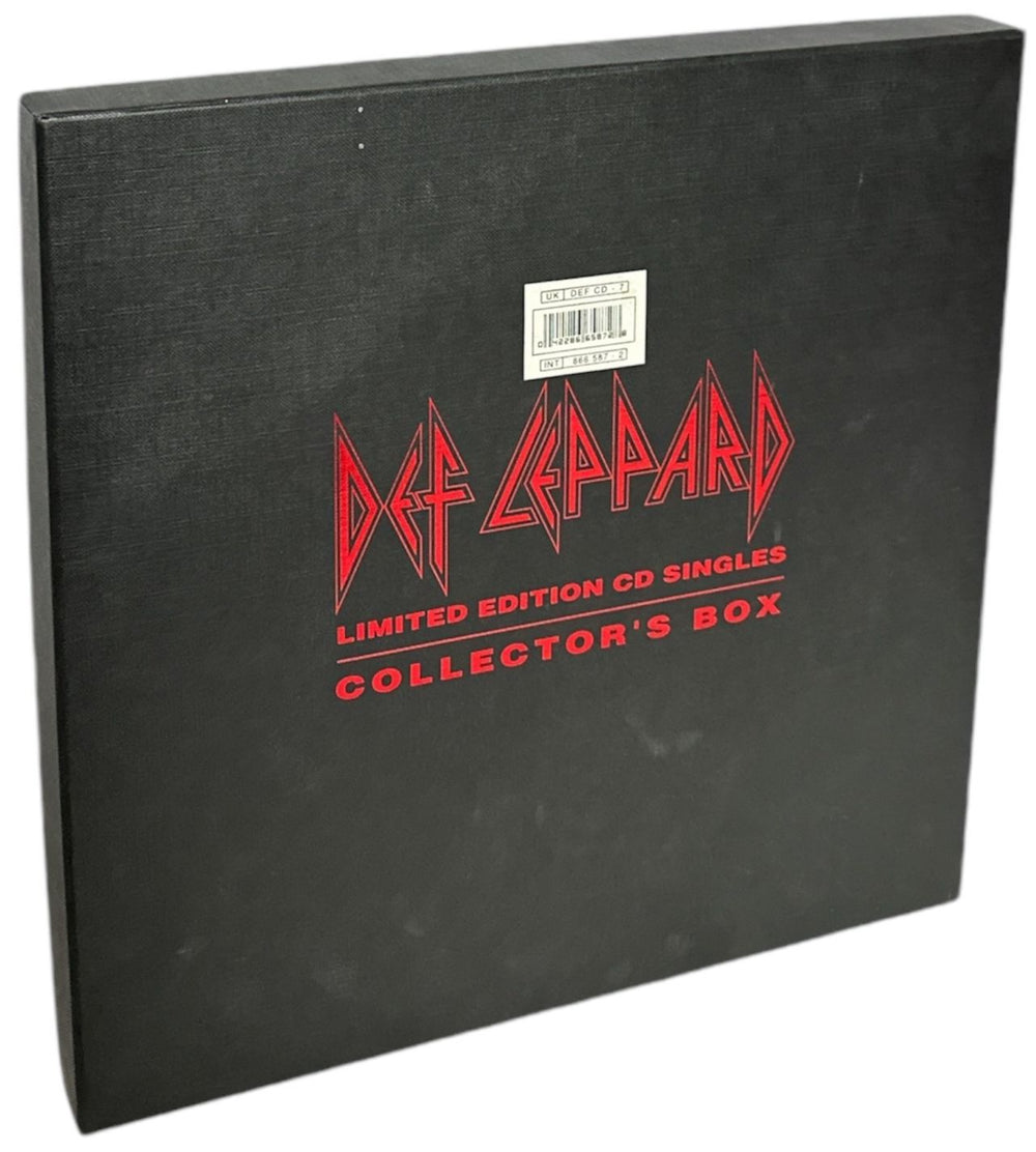 Def Leppard Let's Get Rocked - CD Singles Collector's Box - Complete UK box set DEFCD7