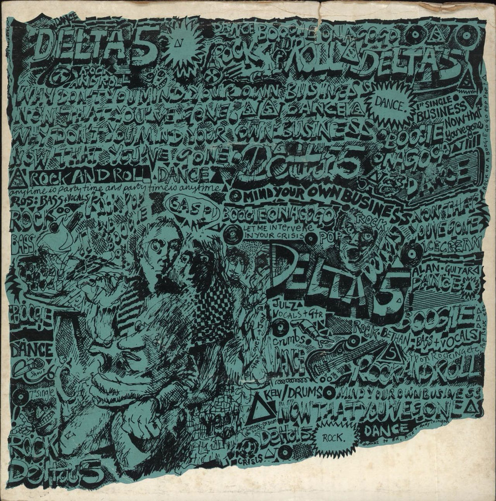 Delta Five Mind Your Own Business - VG UK 7" vinyl single (7 inch record / 45) RT031