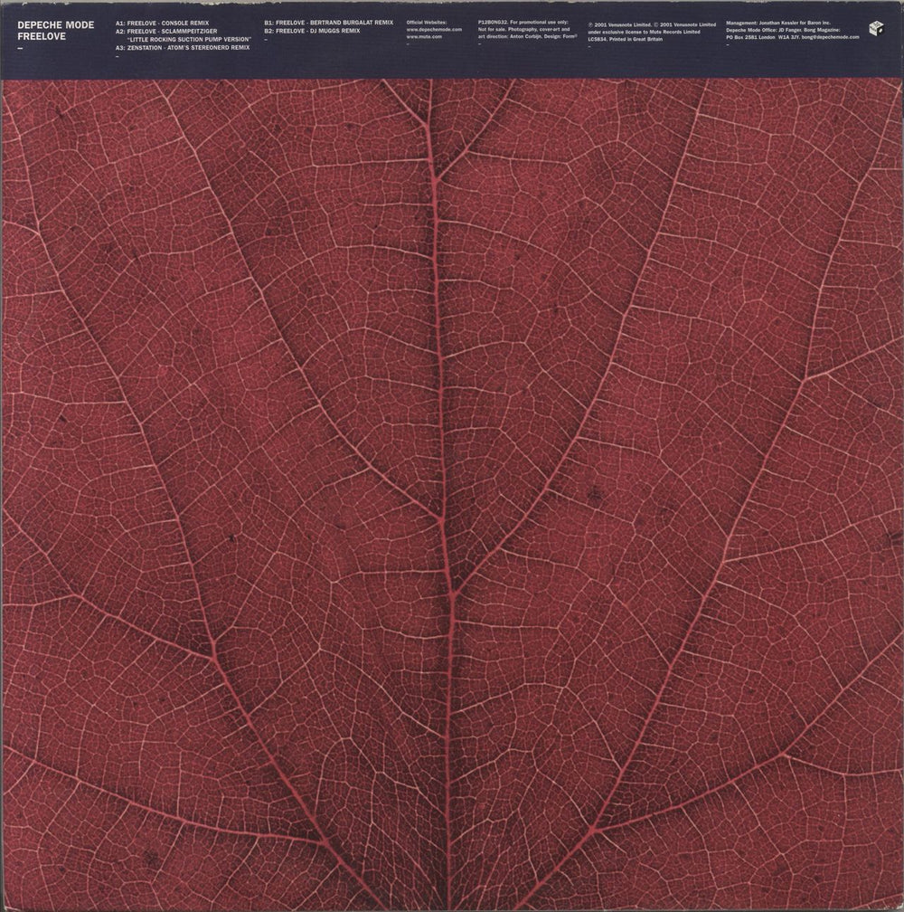 Depeche Mode Freelove - Double Pack - EX UK Promo 12" vinyl single (12 inch record / Maxi-single)