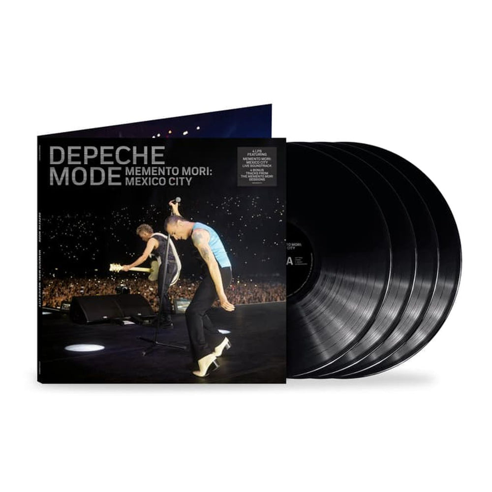 Depeche Mode Memento Mori: Mexico City - Black Vinyl - Sealed UK 4-LP vinyl album record set 19802990841